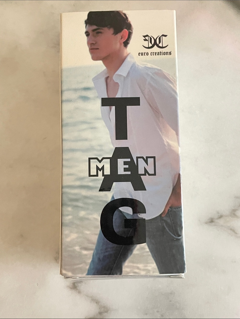 DC Men Slim Jeans - White Shirt / Blue Denim